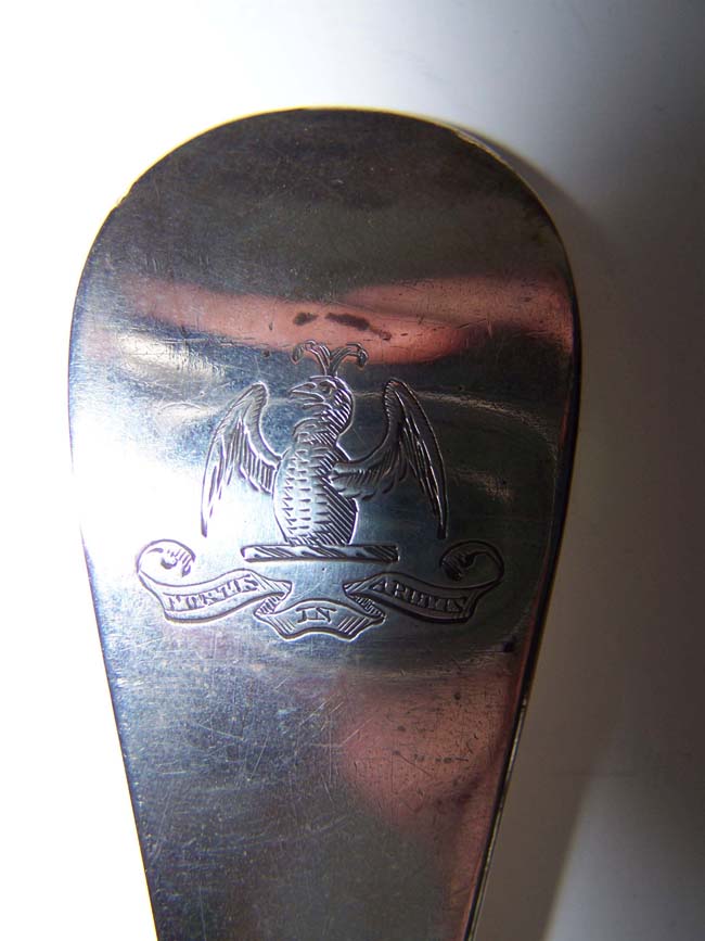 A George II Silver Basting Spoon by Richard Scarlett, London 1726 — image 4